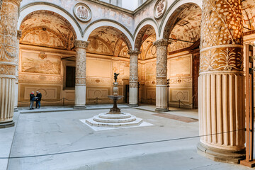 Cortile di Palazzo Vecchio, florence
