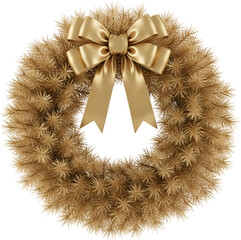 Luxury Christmas Wreath Collection on White Background