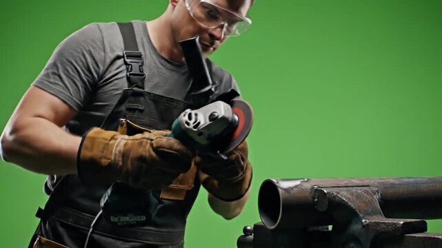 Multi tool in hand with slow motion cutting sequence with oscillating multi tool oscillating plunge cut effect videos Mission