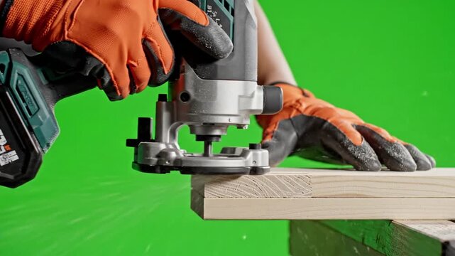 Saw Cut Edge Rip Motion with reciprocating saw flush trimming edge effect videos Mission Cordless Power Tools style featuring power