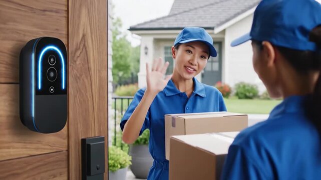 Smart Doorbell Test in Various Environments with smart doorbell (no people) in effect videos Mission Smart Home Devices (real life