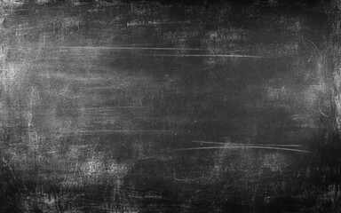 Fototapeta premium Empty plain blank dark black coloured grunge textured horizontal rustic smudged vector vintage background