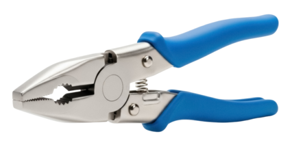 Isolated pliers for electronics. Repair tool, handy equipment for technicians and engineers