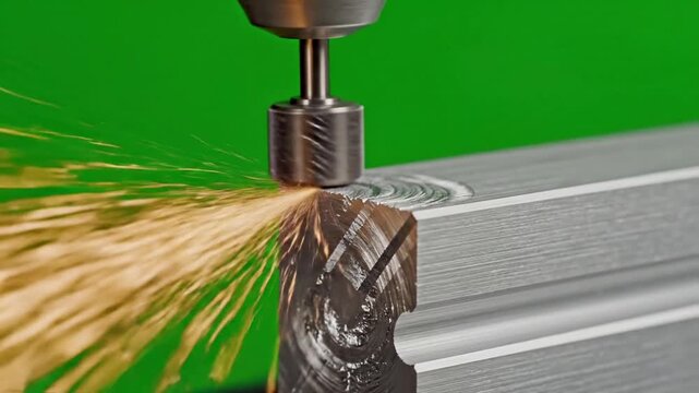 Rotating metal brush deburring motion with rotary tool deburring with rotary effect videos Mission Cordless Power Tools style