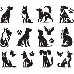 The Shape of a Good Dog  or dog silhouette