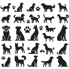 The Shape of a Good Dog  or dog silhouette