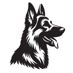 The Shape of a Good Dog  or dog silhouette