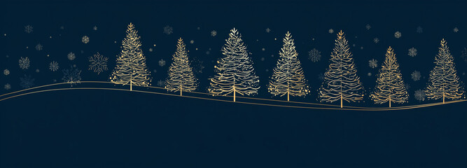 Christmas background. Winter banner