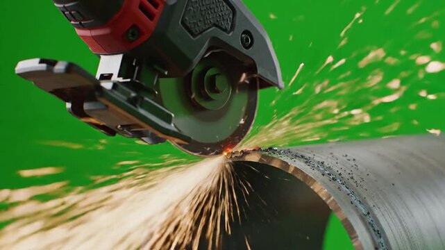 Material Interaction with oscillating multi tool oscillating plunge cut effect videos Mission Cordless Power Tools style featuring