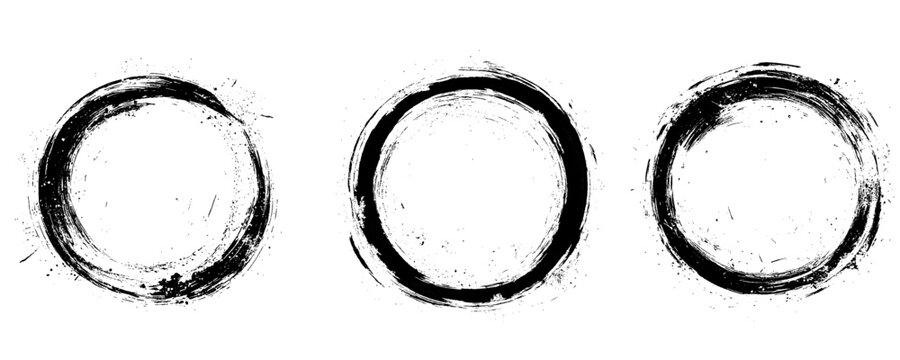 Grunge circles, brush strokes, lines, ink smudges, hand-drawn scribble shapes. Handmade sketchy marks, acrylic stains, charcoal streaks. Paint