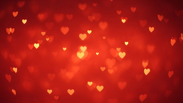 Valentine romantic background wallpaper red hearts solid background