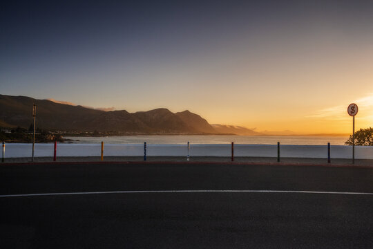 The way to Hermanus on the morning