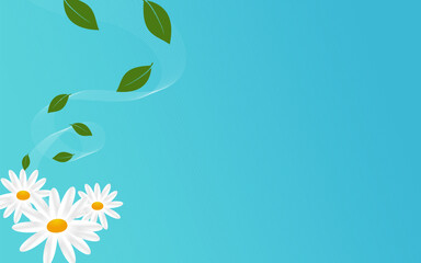 Soft Spring Flowers Background