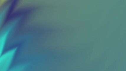 Soft abstract animated backdrop combining teal, cyan, and green gradients. Smooth motion and elegant color flow deliver a serene and professional look for multimedia content