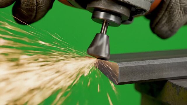 Spinning Tool, Blurred Background, Industrial Texture with rotary tool deburring with rotary effect videos Mission Cordless Power