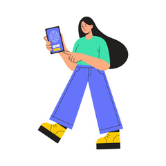 Fingerprint PNG image on Transparent Background.