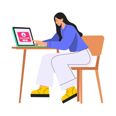 Google Signing PNG image on Transparent Background.