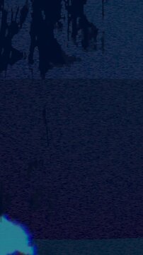 Unstable Display With Static, Glitching Visual With Static And Colors, Sourceless Flickering Image With Digital Noise And Hues