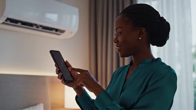 Home Security System Activation with smart IR blaster in living effect videos Mission Smart Home Devices (real life environments)