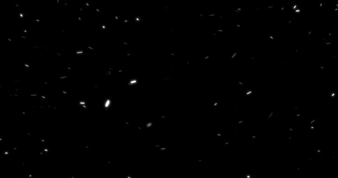 christmas snowflakes falling snow from top, winter holiday event