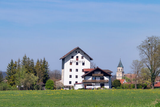 Oberm&uuml;hle Polling bei Weilheim in Oberbayern