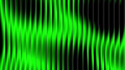 Dynamic green light trails create a vibrant abstract background, conveying energy and modernity.