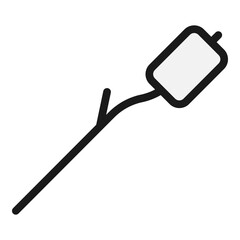 Naklejka premium marshmallow icon