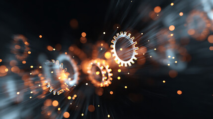 fiber optic background