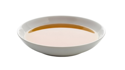 Isolated bowl of broth soup for culinary creativity, savory dish for a delicious appetizer