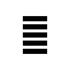 Vertical time stack leap year silhouette vector illustration