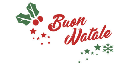 Naklejka premium scritta auguri buone feste natale capodanno felice anno nuovo