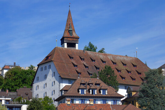 Museggmauer mit Luegislandturm und Museggmagazin in Luzern