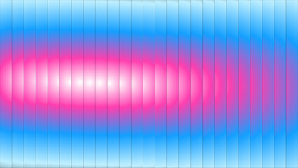 Fototapeta premium Luminous Gradient Strips on Black Ripple Glass Effect Abstract coloring Vector design background