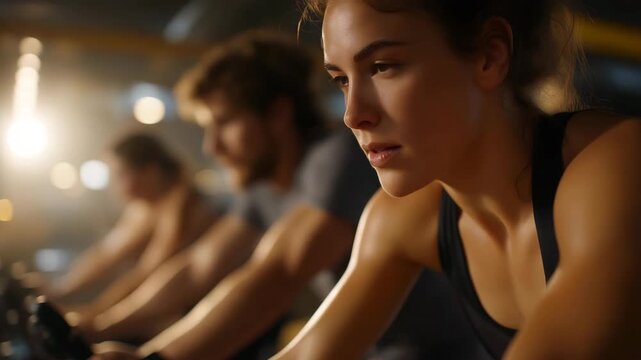 An inclusive fitness session with people of various ages and abilities exercising side by side, adaptive equipment and positive coaching creating a welcoming atmosphere &mdash; accessible fitness,