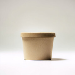Eco-friendly takeaway soup container with lid  