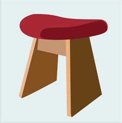 stool or bench for the dressing table
