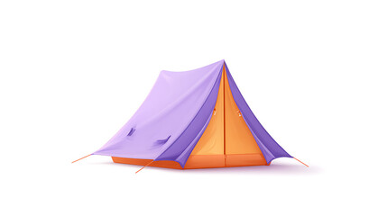 vector illustration of a tent