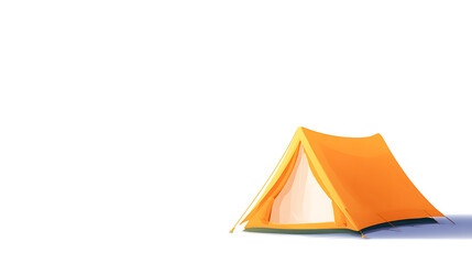 vector illustration of tent