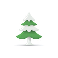 Vector, eps, flat design, animation design, simple flat 2D icon, minimalist design, clipart, illustration._Simple_flat_2D_icon_white_ceramic_tree_isolated