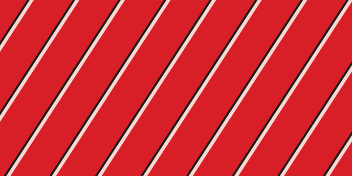 Vertical red and white stripes background. Seamless and repeating pattern ilustrasion modern vector.