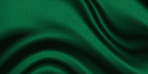 Dark green blue grainy gradient background, black backdrop, noise texture