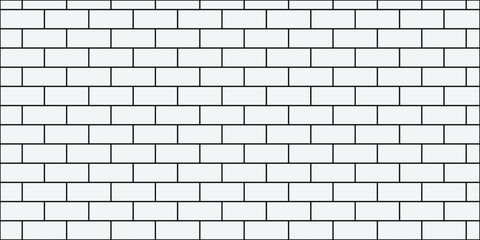 White brick wall background old abstract solid textured. 