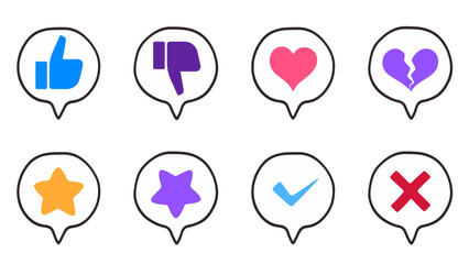 ゆるいフキダシセット