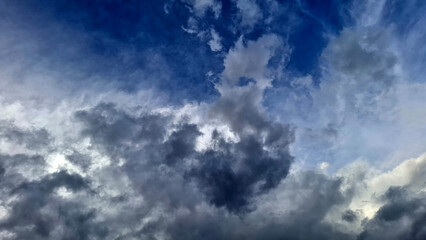 Dark Storm Clouds Covering the Sky