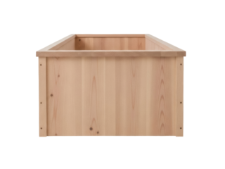Isolated wooden crate perfect for storage of items for shipping on an invisible background