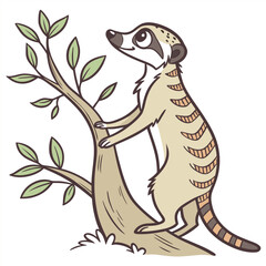 A mammal animel vector post