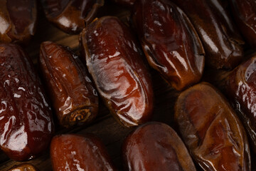 Macro close-up dry date pattern