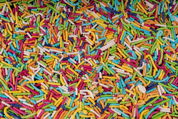 Candy Sprinkle Texture Background