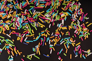Candy Sprinkle Texture Background