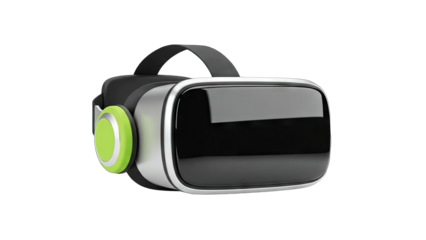 VR Headset Isolated on White Background